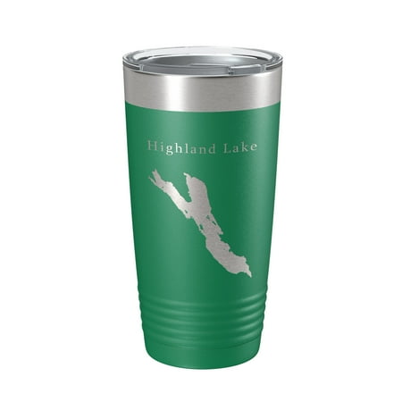 Highland Lake Bridgton Map Tumbler Travel Mug Insulated Laser Engraved Coffee Cup Maine 20 oz Green
Highland Lake Bridgton Map Tumbler Travel Mug Insulated Laser Engraved Coffee Cup Maine 20 oz Green