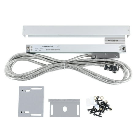 Accusize 6.5 by 11 Slim Glass Scale for Lathe Cross Feed Sin3-0202