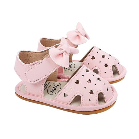 huanledash Baby Sandals 1 Pair Infant Shoes Bow-knot Design Non-slip Breathable Baby Girls Closed Toe Sandals for Summer
huanledash Baby Sandals 1 Pair Infant Shoes Bow-knot Design Non-slip Breathable Baby Girls Closed Toe Sandals for Summer