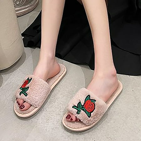 Cathalem Good Motion Plush Slippers for Women 2022 New Spring And Autumn Rose Home Leisure Non Slip Plush Slippers for Women 10 Red 6
Cathalem Good Motion Plush Slippers for Women 2022 New Spring And Autumn Rose Home Leisure Non Slip Plush Slippers for Women 10 Red 6