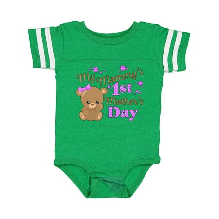 Inktastic Mommys 1st Mothers Day-cute Baby Bear Gift Baby Boy or Baby Girl Bodysuit 
Inktastic Mommys 1st Mothers Day-cute Baby Bear Gift Baby Boy or Baby Girl Bodysuit