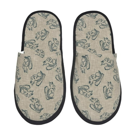 Yiaed Sketch Squirrels Linen Print Unisex House Slippers Slip on Warm Shoes Indoor Outdoor with Anti-slip sole-Large
Yiaed Sketch Squirrels Linen Print Unisex House Slippers Slip on Warm Shoes Indoor Outdoor with Anti-slip sole-Large