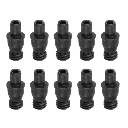 Uxcell M5x13-0.8 Set Screws for Carbide Insert CNC Lathe Turning Tool 10 Pack