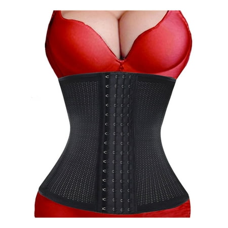 FANNYC Shapewear For Women Waist Trainer With 4 Hooks Waist Cincher Corset Hourglass Body Shaper Girdle Trimmer Seamless Underbust Corset Black/Off-White
FANNYC Shapewear For Women Waist Trainer With 4 Hooks Waist Cincher Corset Hourglass Body Shaper Girdle Trimmer Seamless Underbust Corset Black/Off-White