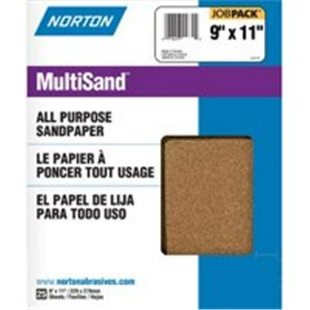 Norton 68109 9 x 11 Aluminum Ox Sndpr 80