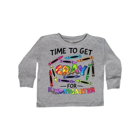 Inktastic Time to Get Cray for Kindergarten Back to School Gift Toddler Boy or Toddler Girl Long Sleeve T-Shirt
Inktastic Time to Get Cray for Kindergarten Back to School Gift Toddler Boy or Toddler Girl Long Sleeve T-Shirt