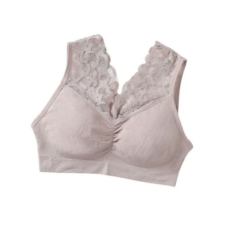 ADVEN Women Bra Lace Lady Brassiere Comfortable Soft Underwear Nonslip Detachable Solid Color Elastic Dressing Clothing Sports Pink
ADVEN Women Bra Lace Lady Brassiere Comfortable Soft Underwear Nonslip Detachable Solid Color Elastic Dressing Clothing Sports Pink