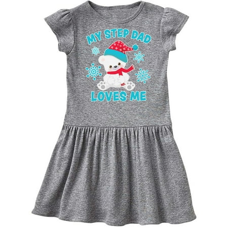 Inktastic Polar Bear My Step Dad Loves Me in Santa Hat with Snowflakes Gift Toddler Girl Dress
Inktastic Polar Bear My Step Dad Loves Me in Santa Hat with Snowflakes Gift Toddler Girl Dress