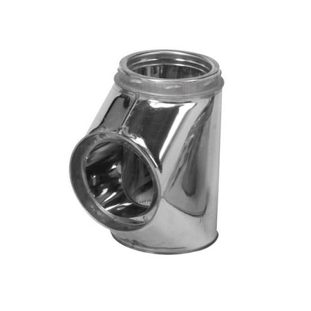 Selkirk 206100 Stove Pipe Tee Cap Flow Tee Stainless Steel
Selkirk 206100 Stove Pipe Tee Cap Flow Tee Stainless Steel