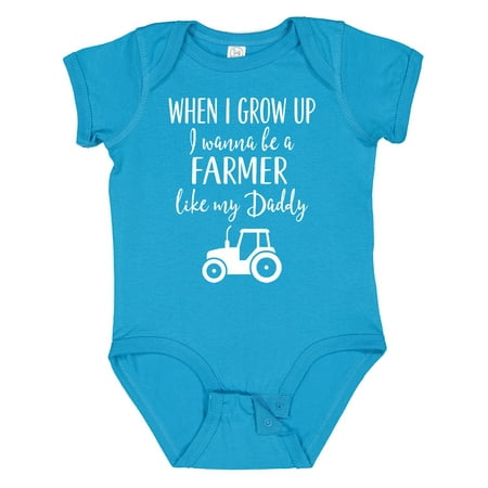 Inktastic Farmer Like Daddy Childs Gift Baby Boy or Baby Girl Bodysuit 
Inktastic Farmer Like Daddy Childs Gift Baby Boy or Baby Girl Bodysuit