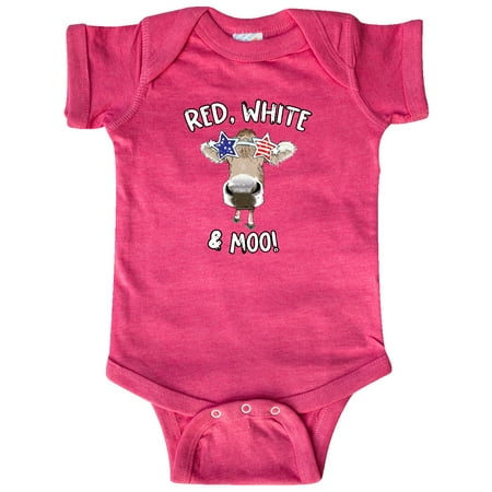 Inktastic 4th of July Red White & Moo Patriotic Cow in Shades Gift Baby Boy or Baby Girl Bodysuit
Inktastic 4th of July Red White & Moo Patriotic Cow in Shades Gift Baby Boy or Baby Girl Bodysuit
