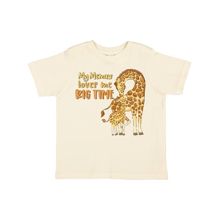 Inktastic My Memaw Loves Me Big Time Cute Giraffe Family Gift Toddler Boy or Toddler Girl T-Shirt
Inktastic My Memaw Loves Me Big Time Cute Giraffe Family Gift Toddler Boy or Toddler Girl T-Shirt