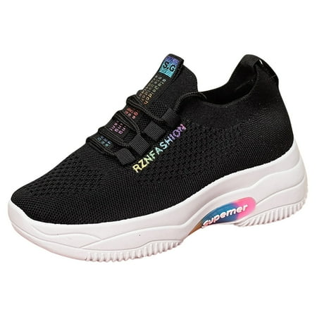 SEMIMAY Womens Shoes Casual Mesh Laace Up Solid Color Fashion Simple Shoes Running Shoes Black
SEMIMAY Womens Shoes Casual Mesh Laace Up Solid Color Fashion Simple Shoes Running Shoes Black