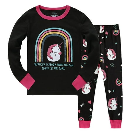 PHYNIER Toddler Girls Unicorn Pajamas 100% Cotton Kids 2 Piece Kids Pjs Sleepwear Clothes Set 5T
PHYNIER Toddler Girls Unicorn Pajamas 100% Cotton Kids 2 Piece Kids Pjs Sleepwear Clothes Set 5T