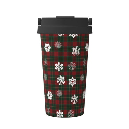 Junzan Plaid Snowflakes Festive for Stainless Steel Vacuum Insulated Tumbler - Reusable Insulated Cold Brew Iced Coffee Cup Thermos -Gifts for Women Men Him Her
Junzan Plaid Snowflakes Festive for Stainless Steel Vacuum Insulated Tumbler - Reusable Insulated Cold Brew Iced Coffee Cup Thermos -Gifts for Women Men Him Her