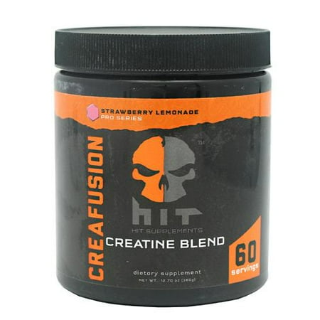 HIT Supplements, Creafusion Pro Series Muscle Building Creatine Blend, Strawberry Lemonade, 60 Servings