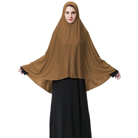 Muslim Women Long Hijabs Islamic Ramadan Arab Modest Solid Full Cover Lady Scarf Headscarf
