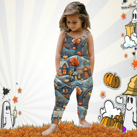 GHSuoui Toddler Baby Girl Halloween Prints Jumpsuit Sleeveless Romper Outfits Pants Clothes
GHSuoui Toddler Baby Girl Halloween Prints Jumpsuit Sleeveless Romper Outfits Pants Clothes