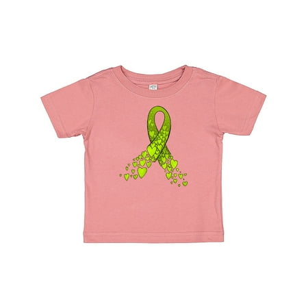 Inktastic Lymphoma Awareness Lime Ribbon Made of Hearts Gift Baby Boy or Baby Girl T-Shirt
Inktastic Lymphoma Awareness Lime Ribbon Made of Hearts Gift Baby Boy or Baby Girl T-Shirt