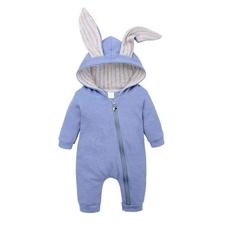 Karuedoo My 1st Easter Baby Boy Girl Romper 3D Bunny Ear Long Sleeve Zipper Hooded Jumpsuit Outfits
Karuedoo My 1st Easter Baby Boy Girl Romper 3D Bunny Ear Long Sleeve Zipper Hooded Jumpsuit Outfits