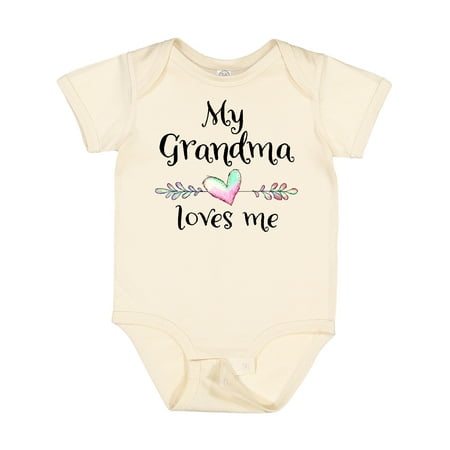 Inktastic My Grandma Loves Me- Heart Grandchild Gift Baby Boy or Baby Girl Bodysuit
Inktastic My Grandma Loves Me- Heart Grandchild Gift Baby Boy or Baby Girl Bodysuit