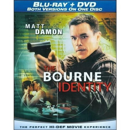 The Bourne Identity (Blu-ray + Standard DVD) (With INSTAWATCH) (Widescreen)