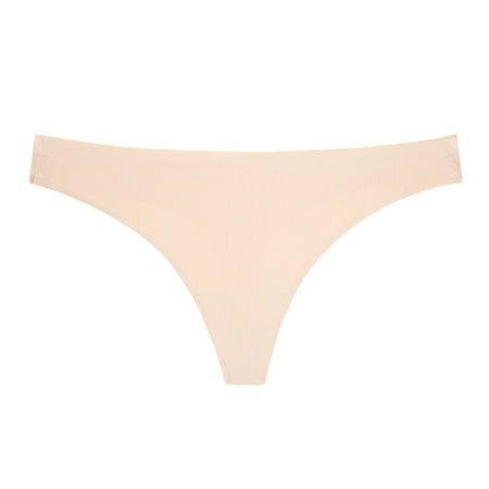 Felwors Seamless Thong Panties Women s Breathable Stretch Thong Underwear Thong 1 Piece Thread Traceless Adhesive Thong Underwear Size M
Felwors Seamless Thong Panties Women s Breathable Stretch Thong Underwear Thong 1 Piece Thread Traceless Adhesive Thong Underwear Size M