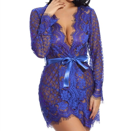 Quealent Lingerie For Women Naughty Women Lingerie Lace Nightwear Maternity Lingerie Chemise Sleepwear Blue XXL
Quealent Lingerie For Women Naughty Women Lingerie Lace Nightwear Maternity Lingerie Chemise Sleepwear Blue XXL