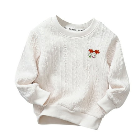 nsendm Sweaters for Kids Toddler Child Kids Baby Boys Girls Cute Cartoon Knitted Thick Sweater Kids Hoodie Boys Sweater White 3-4 Years
nsendm Sweaters for Kids Toddler Child Kids Baby Boys Girls Cute Cartoon Knitted Thick Sweater Kids Hoodie Boys Sweater White 3-4 Years