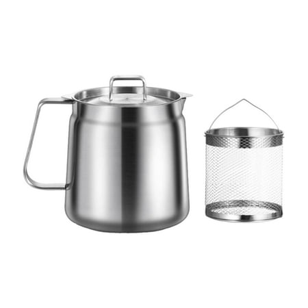 deevoka Deep Frying Storage Pot Multipurpose Practical Nonstick Oil Pot Can for Frying Chips Fried Chicken Home 2 L
deevoka Deep Frying Storage Pot Multipurpose Practical Nonstick Oil Pot Can for Frying Chips Fried Chicken Home 2 L