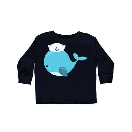 Inktastic Blue Whale Sailor Whale Whale With Sailor Hat Gift Toddler Boy Girl Long Sleeve T-Shirt
Inktastic Blue Whale Sailor Whale Whale With Sailor Hat Gift Toddler Boy Girl Long Sleeve T-Shirt