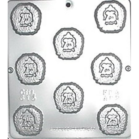 615 25TH Anniversary Chocolate Candy Mold