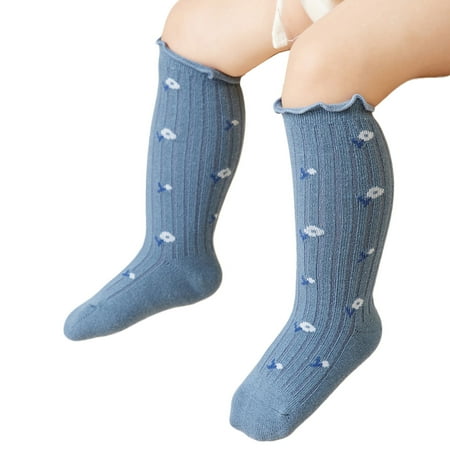 Jkerther Toddlers Baby Knee High Socks Cuffs Floral Print Tube Stockings for Girls Boys
Jkerther Toddlers Baby Knee High Socks Cuffs Floral Print Tube Stockings for Girls Boys