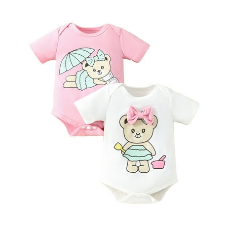 Boys Girls Short Sleeve Cartoon Bear Prints Pullover Romper Sweatshirt 2PCS Bodysuits
Boys Girls Short Sleeve Cartoon Bear Prints Pullover Romper Sweatshirt 2PCS Bodysuits