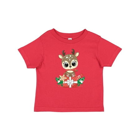 Inktastic Christmas Deer Gift Baby Boy or Baby Girl T-Shirt