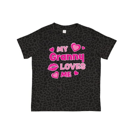 Inktastic Valentine s Day My Granny Loves Me Hearts and Lips Gift Toddler Boy or Toddler Girl T-Shirt
Inktastic Valentine s Day My Granny Loves Me Hearts and Lips Gift Toddler Boy or Toddler Girl T-Shirt