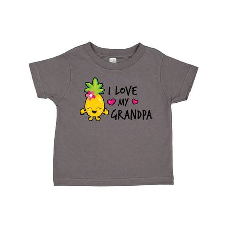 Inktastic I Love My Grandpa with Pineapple Gift Toddler Toddler Girl T-Shirt 
Inktastic I Love My Grandpa with Pineapple Gift Toddler Toddler Girl T-Shirt