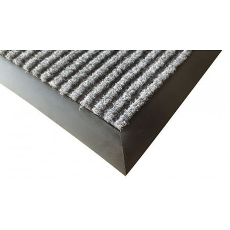 Winco FMC-46C Carpet Floor Mat Charcoal 4 x 6