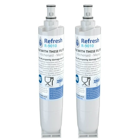 Replacement For Whirlpool ED5GHEXNL02 Refrigerator Water Filter - by Refresh (2 Pack)
Replacement For Whirlpool ED5GHEXNL02 Refrigerator Water Filter - by Refresh (2 Pack)
