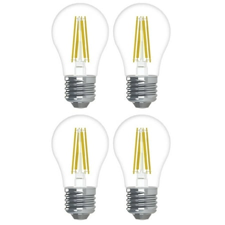 (4 bulbs) GE basic LED A15 Dimmable 60 watt equivalent 500 lumens soft white LED ceiling fan Light bulb
(4 bulbs) GE basic LED A15 Dimmable 60 watt equivalent 500 lumens soft white LED ceiling fan Light bulb