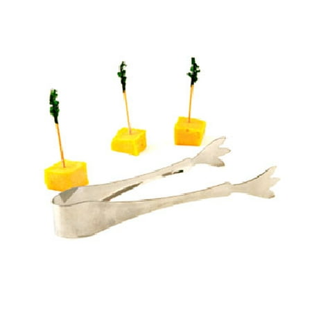 3Pc Crestware TNGIT7 Stainless Steel Ice Tong 7