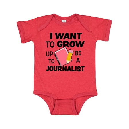 Inktastic I Want To Grow Up To Be A Journalist Gift Baby Boy or Baby Girl Bodysuit
Inktastic I Want To Grow Up To Be A Journalist Gift Baby Boy or Baby Girl Bodysuit