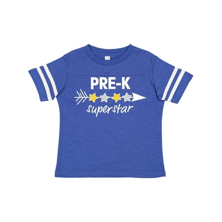 Inktastic Pre-K Superstar with arrow and stars Gift Toddler Boy or Toddler Girl T-Shirt
Inktastic Pre-K Superstar with arrow and stars Gift Toddler Boy or Toddler Girl T-Shirt