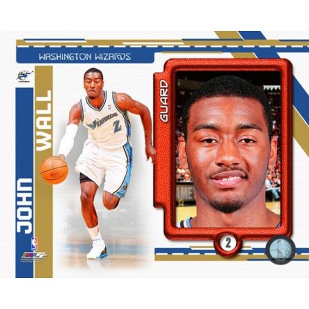 John Wall 2010-11 Studio Plus Photo Print
