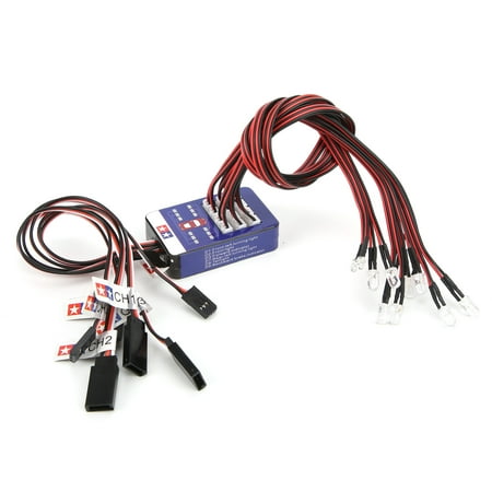 Ymiko 12 LED Light Kit Steering Brake Simulation Car Lights Brake Smart Linkage 12 LED Light Kit For 1/10 RC Car Models for Simulation Car Lights
Ymiko 12 LED Light Kit Steering Brake Simulation Car Lights Brake Smart Linkage 12 LED Light Kit For 1/10 RC Car Models for Simulation Car Lights