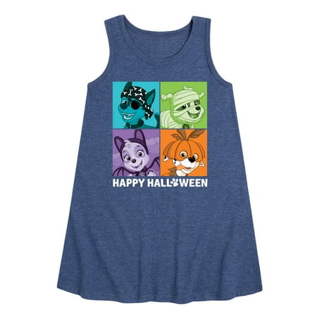 Paw Patrol - Happy Halloween Character Grid - Toddler and Youth Girls A-line Dress
Paw Patrol - Happy Halloween Character Grid - Toddler and Youth Girls A-line Dress