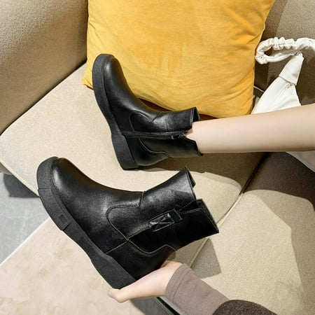 Egmy Autumn Waterproof Side Zipper Flat Retro Boots Women Flat Heel Short Tube Women S Boots
Egmy Autumn Waterproof Side Zipper Flat Retro Boots Women Flat Heel Short Tube Women S Boots
