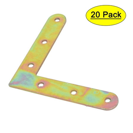 Unique Bargains99mm x 99mm Angle Bracket Corner Brace Flat L Shape Repair Plates 20PCS
Unique Bargains99mm x 99mm Angle Bracket Corner Brace Flat L Shape Repair Plates 20PCS