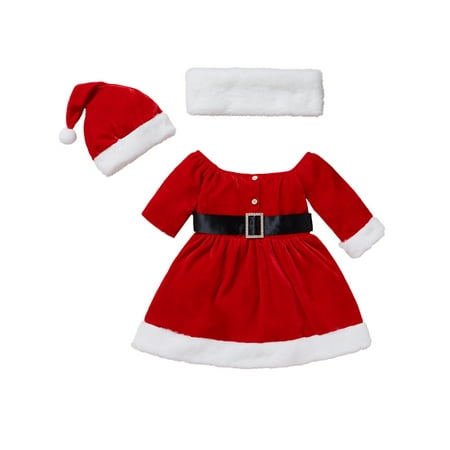 PBaeM Toddler Girls 6M-5T Christmas Furry Costume Ruffled Bow Velvet Jumper Dress
PBaeM Toddler Girls 6M-5T Christmas Furry Costume Ruffled Bow Velvet Jumper Dress