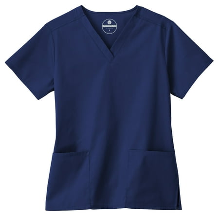 Fundamentals Womens 2 Pocket Scrub Top Style 14700